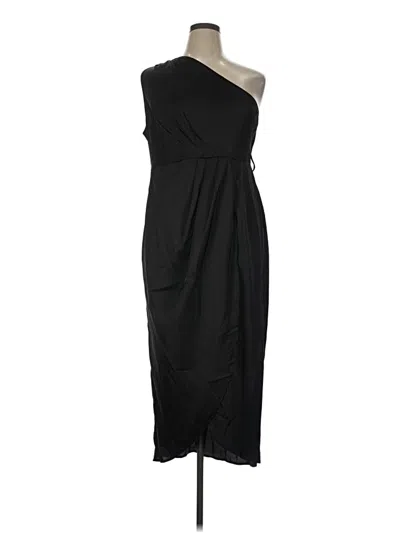 Pre-owned Shein Curve Cocktail Dress In Black