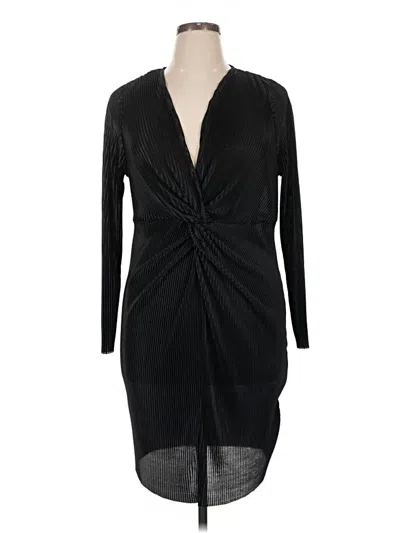 Pre-owned Shein Curve Cocktail Dress In Black