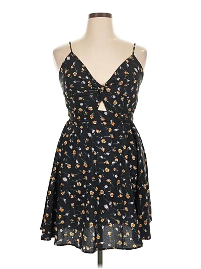 Pre-owned Shein Curve Cocktail Dress In Black