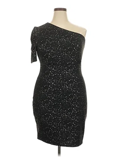 Pre-owned Shein Curve Cocktail Dress In Black