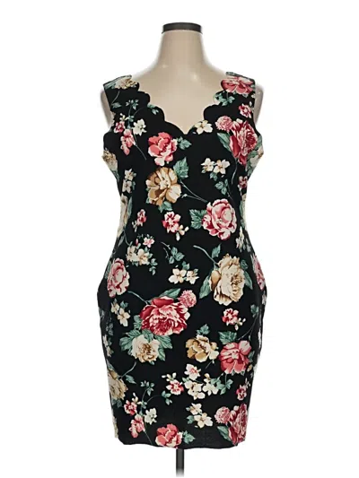 Pre-owned Shein Curve Cocktail Dress In Black