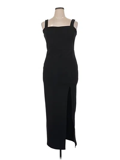 Pre-owned Shein Curve Cocktail Dress In Black