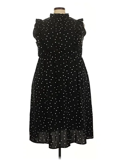Pre-owned Shein Curve Cocktail Dress In Black