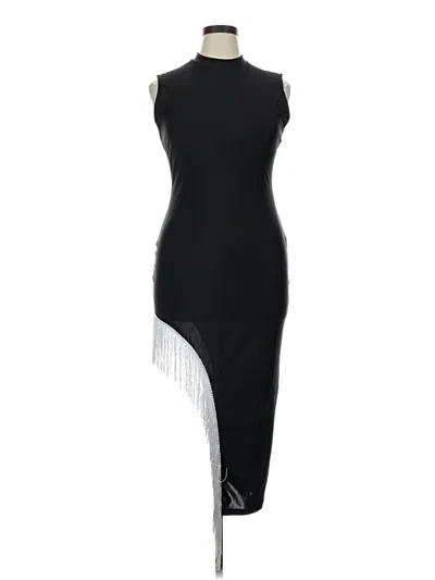 Pre-owned Shein Curve Cocktail Dress In Black
