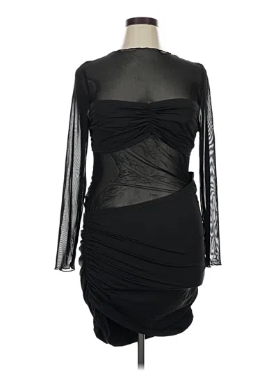 Pre-owned Shein Curve Cocktail Dress In Black