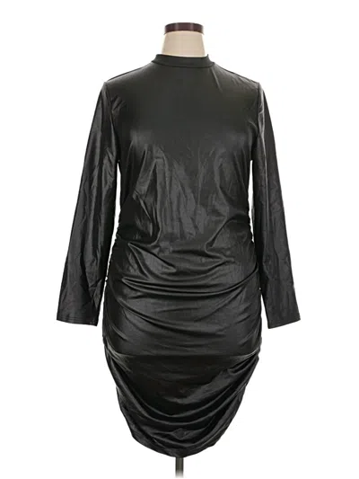 Pre-owned Shein Curve Cocktail Dress In Black