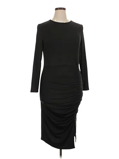 Pre-owned Shein Curve Cocktail Dress In Black