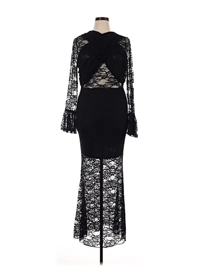 Pre-owned Shein Curve Cocktail Dress In Black