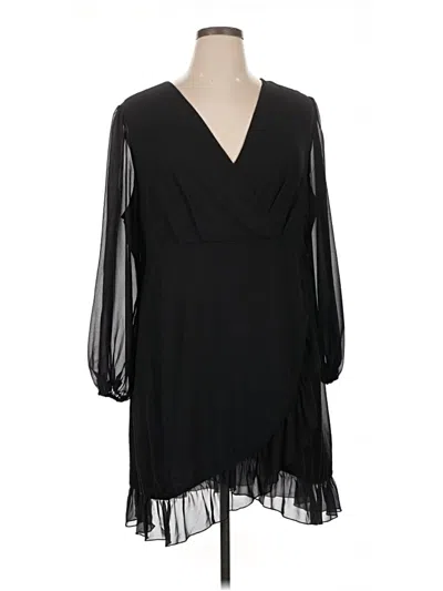 Pre-owned Shein Curve Cocktail Dress In Black