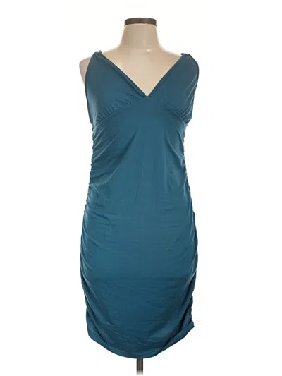 Pre-owned Shein Curve Cocktail Dress In Blue