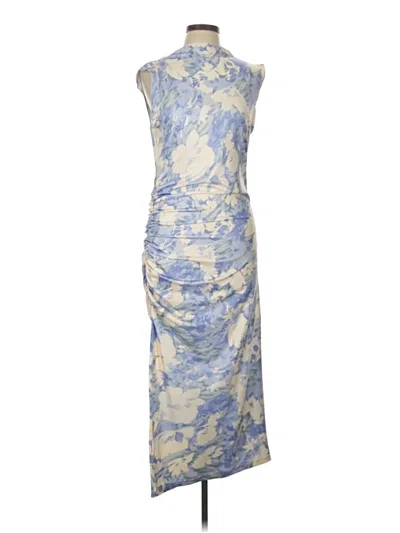 Pre-owned Shein Curve Cocktail Dress In Blue