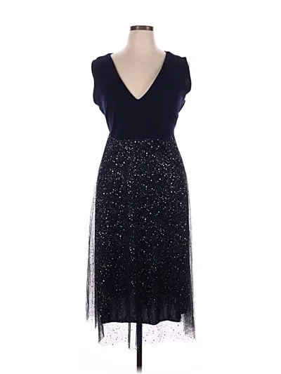 Pre-owned Shein Curve Cocktail Dress In Blue
