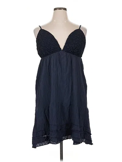 Pre-owned Shein Curve Cocktail Dress In Blue