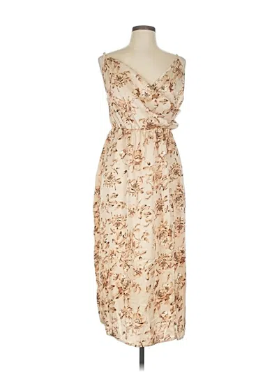 Pre-owned Shein Curve Cocktail Dress In Brown