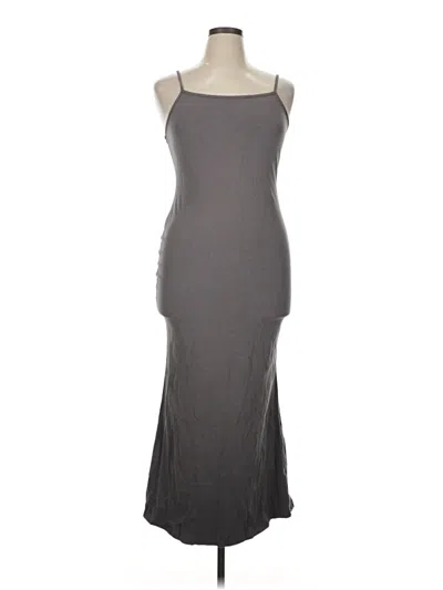Pre-owned Shein Curve Cocktail Dress In Gray