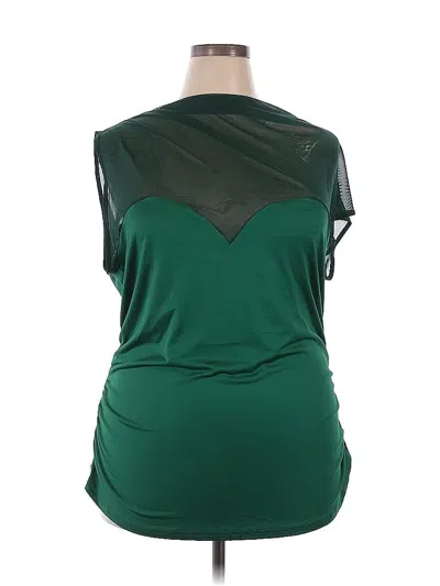 Pre-owned Shein Curve Cocktail Dress In Green