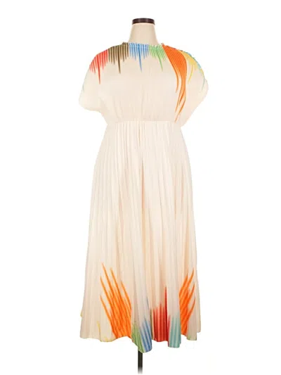 Pre-owned Shein Curve Cocktail Dress In Ivory