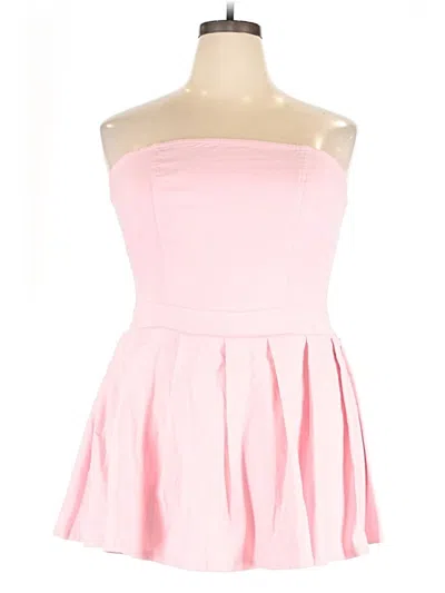 Pre-owned Shein Curve Cocktail Dress In Pink