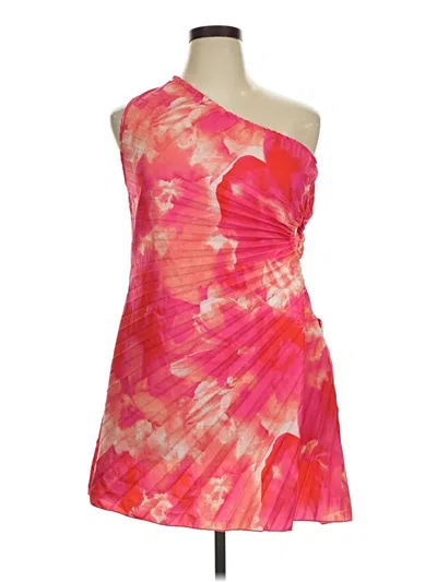 Pre-owned Shein Curve Cocktail Dress In Pink
