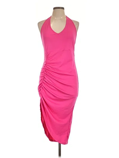 Pre-owned Shein Curve Cocktail Dress In Pink