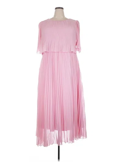 Pre-owned Shein Curve Cocktail Dress In Pink
