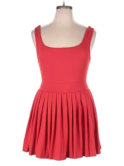 Pre-owned Shein Curve Cocktail Dress In Red