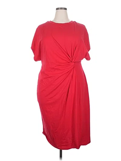 Pre-owned Shein Curve Cocktail Dress In Red