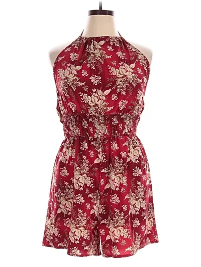 Pre-owned Shein Curve Cocktail Dress In Red