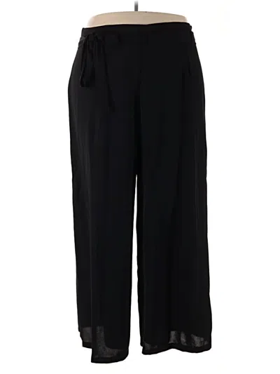Pre-owned Shein Curve Dress Pants In Black
