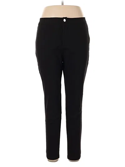 Pre-owned Shein Curve Dress Pants In Black