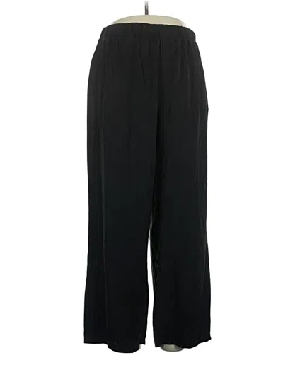 Pre-owned Shein Curve Dress Pants In Black