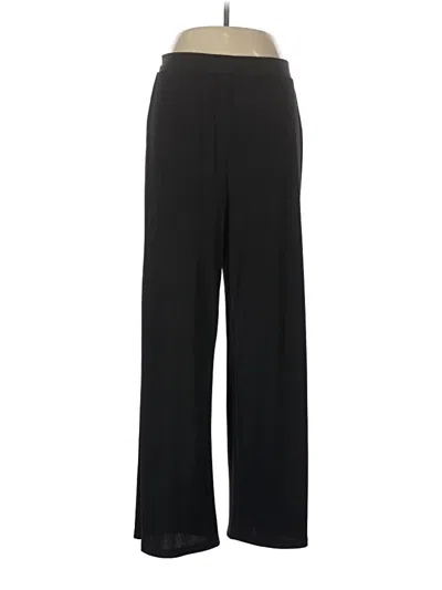 Pre-owned Shein Curve Dress Pants In Black