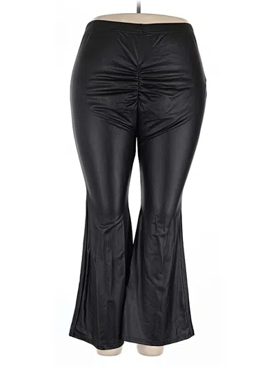 Pre-owned Shein Curve Dress Pants In Black