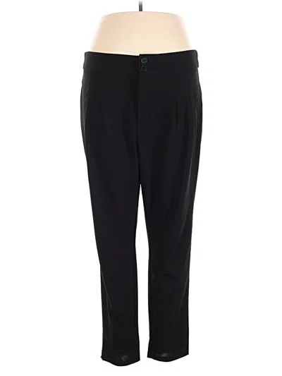 Pre-owned Shein Curve Dress Pants In Black