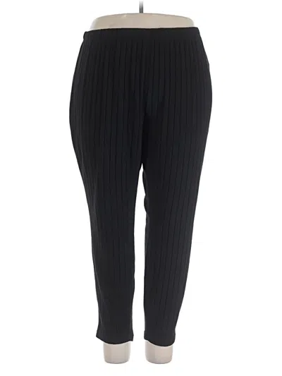 Pre-owned Shein Curve Dress Pants In Black