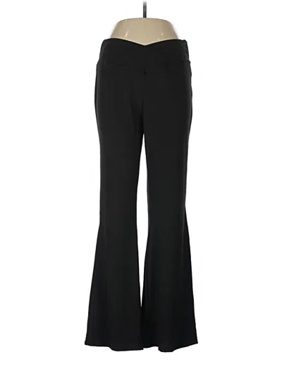 Pre-owned Shein Curve Dress Pants In Black