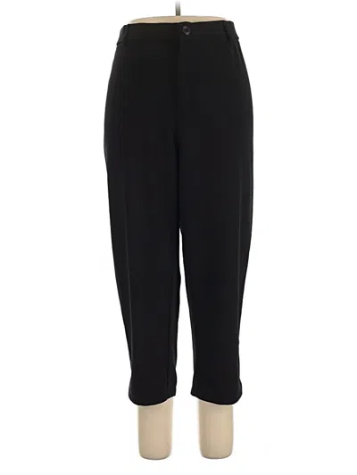 Pre-owned Shein Curve Dress Pants In Black