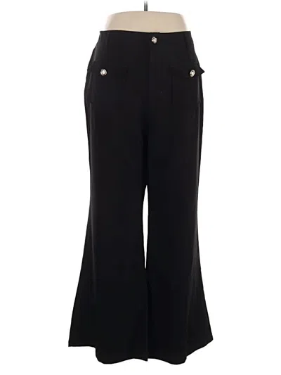 Pre-owned Shein Curve Dress Pants In Black