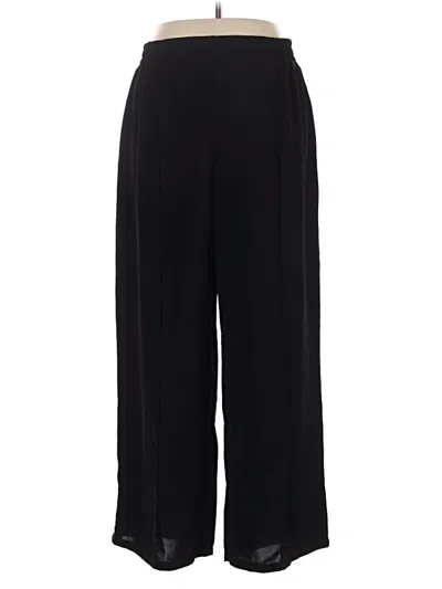 Pre-owned Shein Curve Dress Pants In Black
