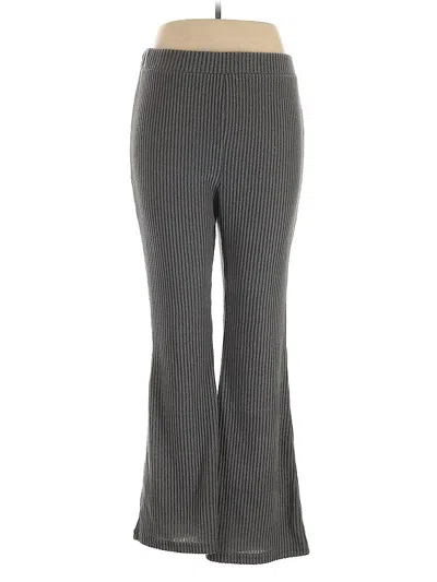Pre-owned Shein Curve Dress Pants In Gray