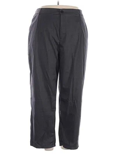 Pre-owned Shein Curve Dress Pants In Gray