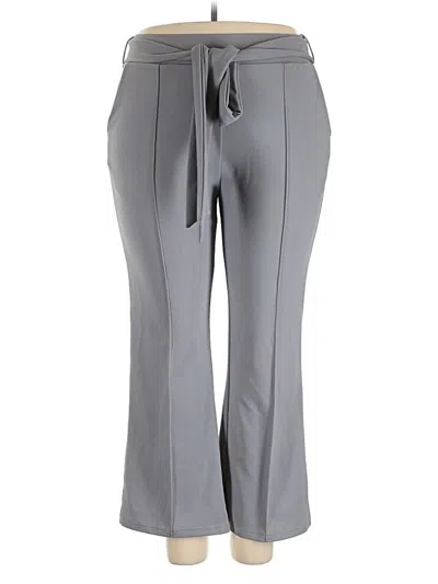 Pre-owned Shein Curve Dress Pants In Gray