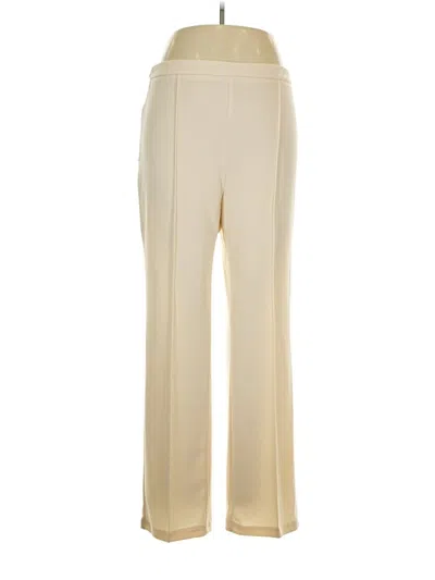 Pre-owned Shein Curve Dress Pants In Ivory