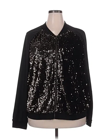 Pre-owned Shein Curve Jacket In Black