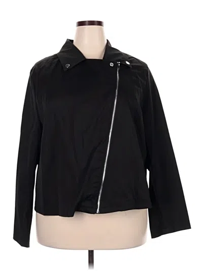 Pre-owned Shein Curve Jacket In Black