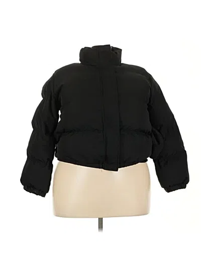 Pre-owned Shein Curve Jacket In Black