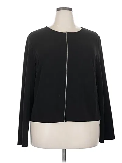 Pre-owned Shein Curve Jacket In Black