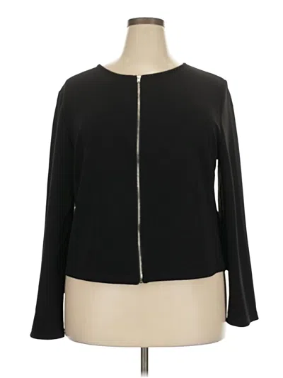 Pre-owned Shein Curve Jacket In Black