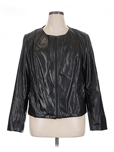 Pre-owned Shein Curve Jacket In Black