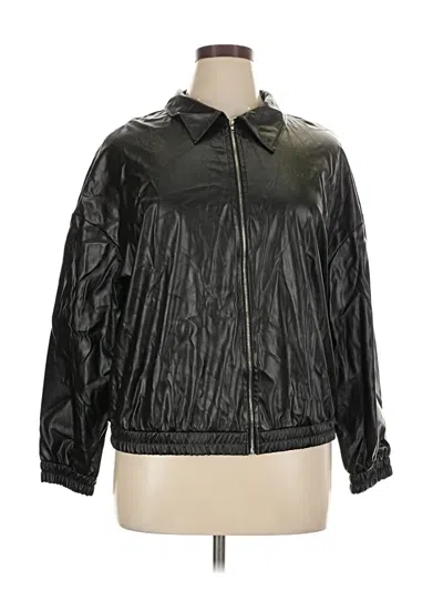 Pre-owned Shein Curve Jacket In Black